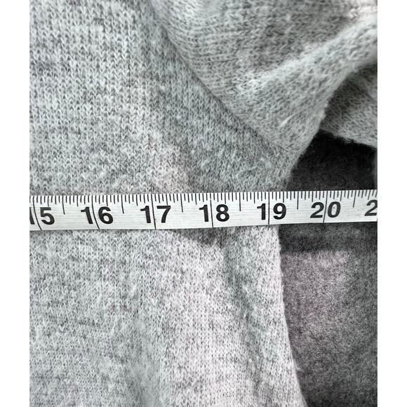 Sundance Mountain Retreat Sweater S Gray Wool Blend Bell Sleeve Boho Cabin Cozy - Picture 6 of 11